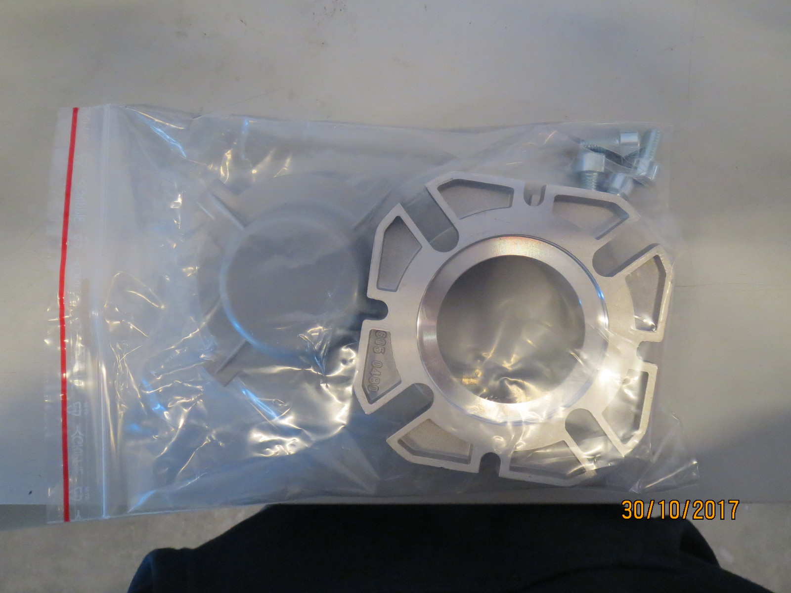 Flange f/worm reduction gear 50 M&M